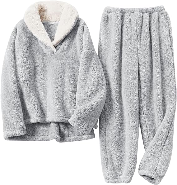 Love fluffy and warm pajamas for reducing anxiety and promoting relaxation. Best gifts for anxiety.